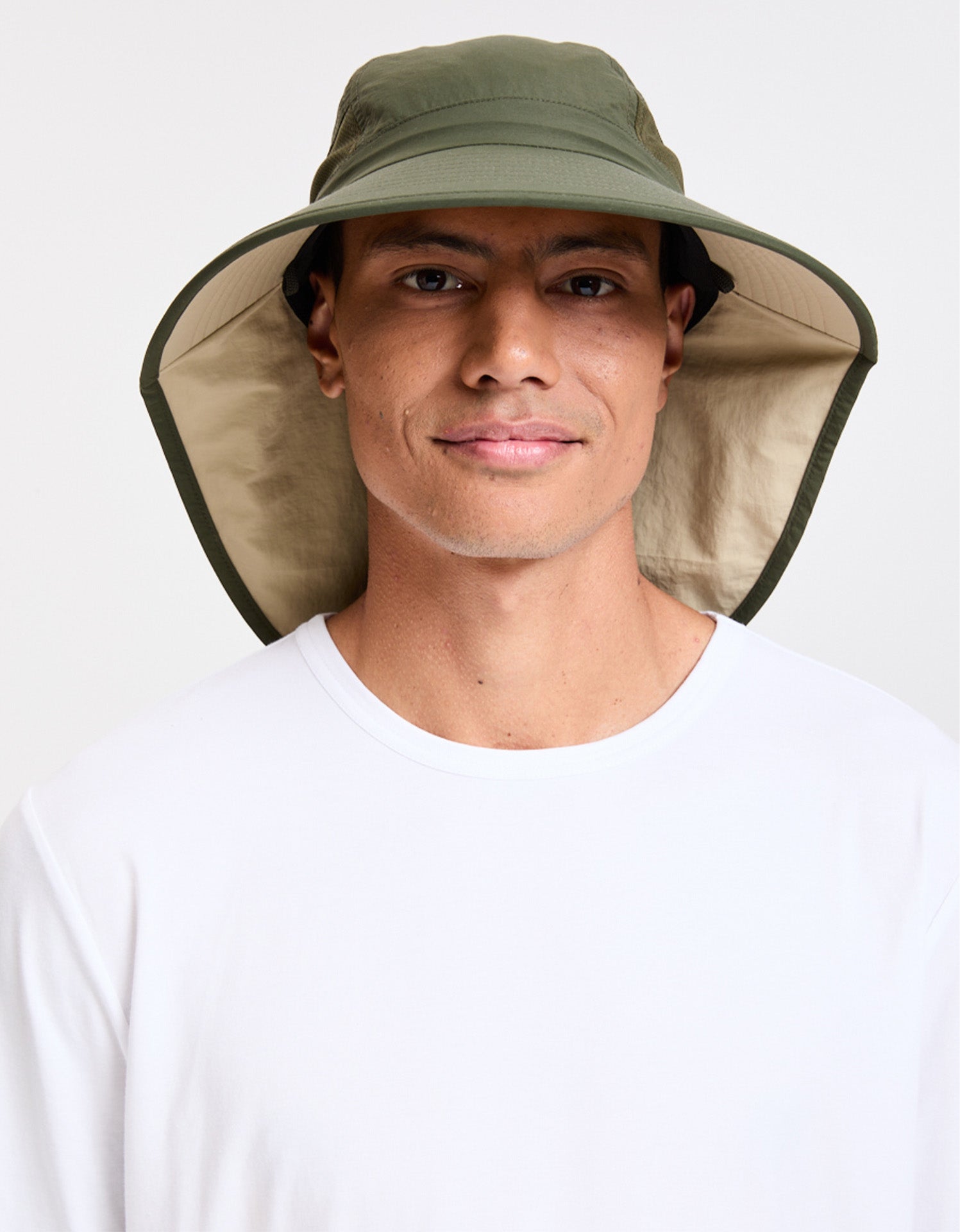 Trekker Sun Hat Sun Protection UPF 50 Mens Legionnaire Style Hat Solbari UK