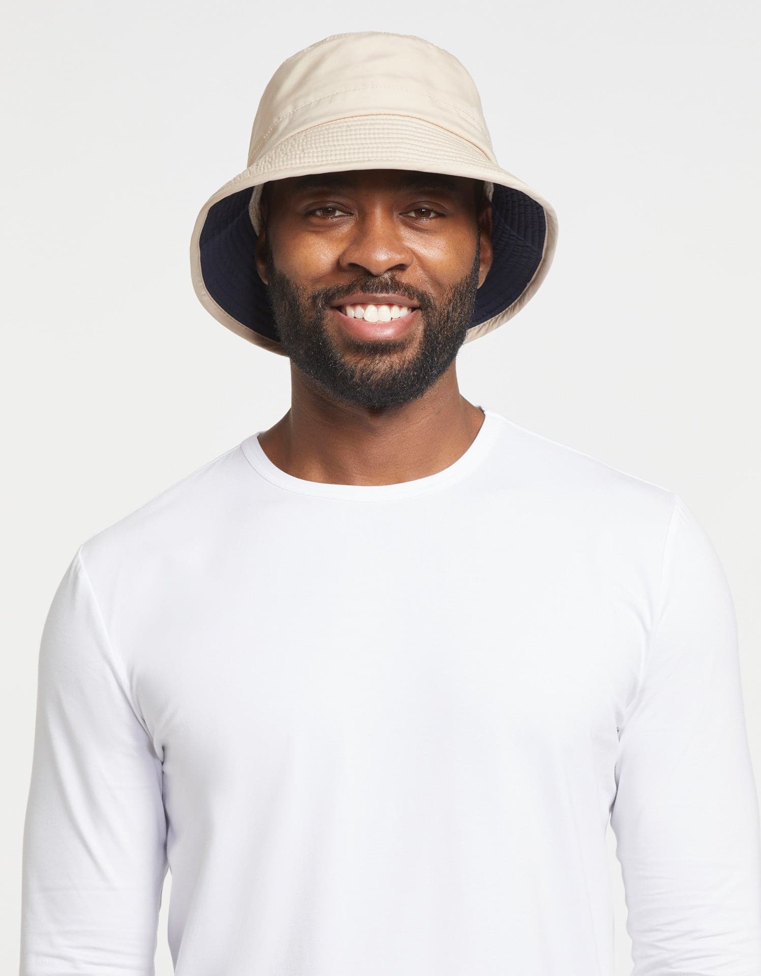 Bucket hat on men on sale