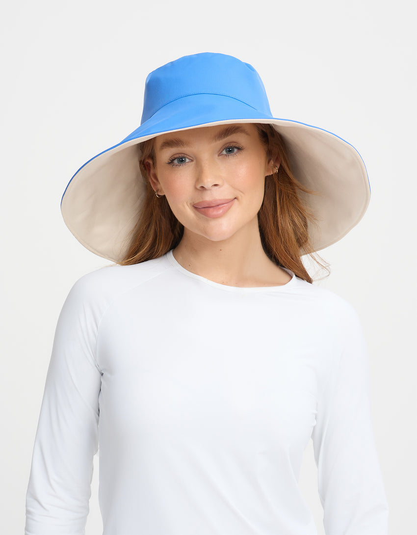 Women's Ultra Wide Brim Hat UPF 50+ | Solbari UK