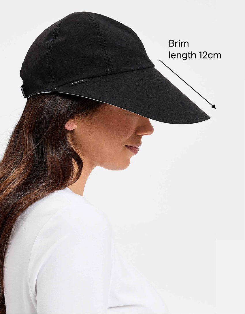 Reversible Ultra Wide Brim Cap, Women's Wide Brim Sun Hat | Solbari UK