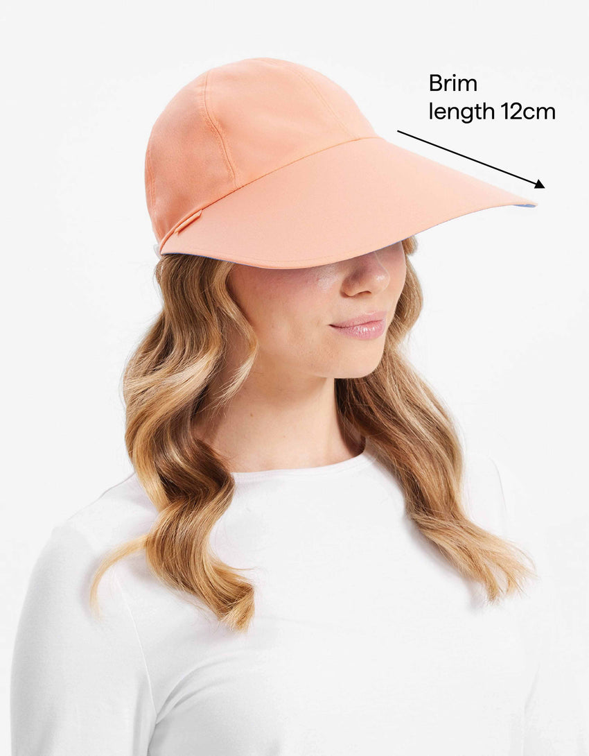 Reversible Ultra Wide Brim Cap, Women's Wide Brim Sun Hat | Solbari UK