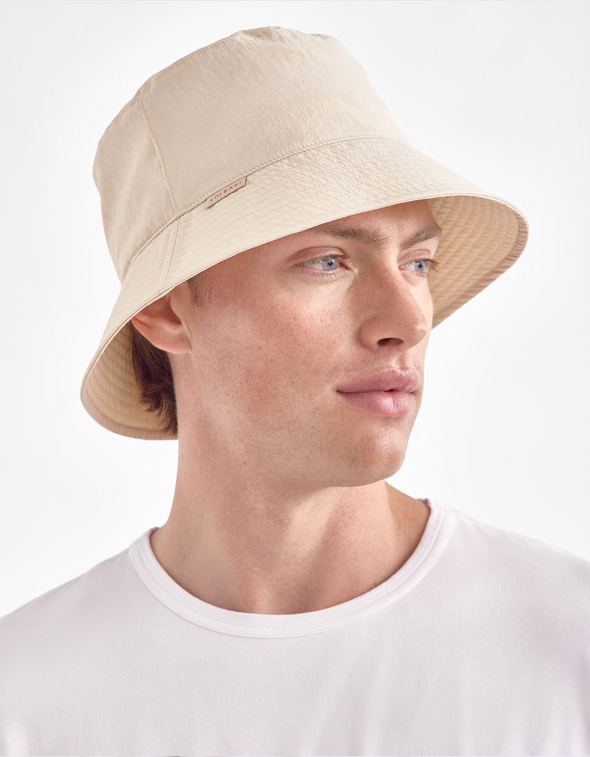 Bondi Bucket Sun Hat UPF 50+ for Men | Solbari Summer Bucket Hat