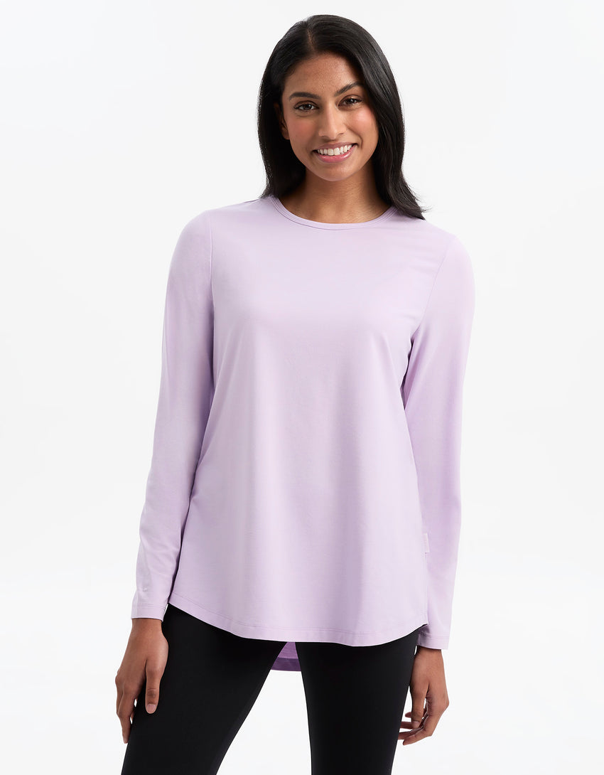 Loose Fit Long Sleeve Swing Top UPF 50+ Sensitive | Womens Sun Protective Tops