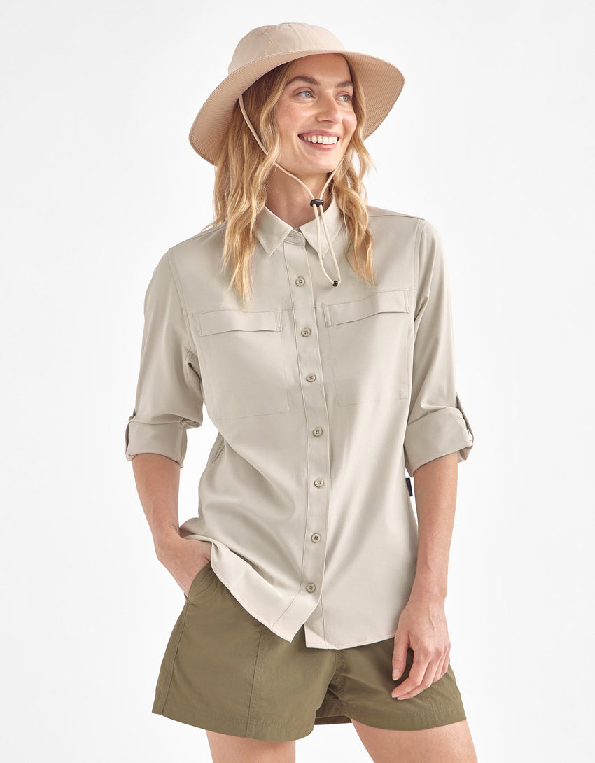 Hiking Shirt Women UPF 50+ Dry Lite