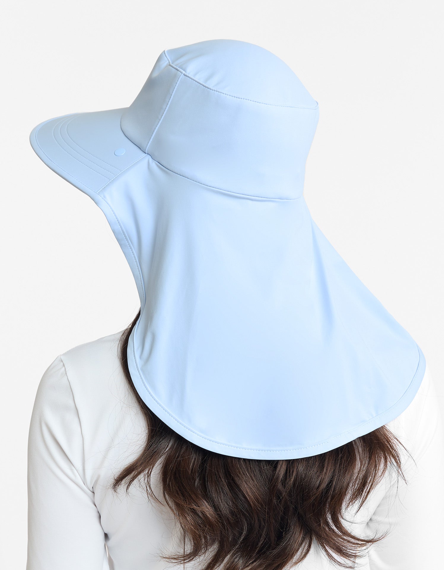 Sun hat with face shield on sale