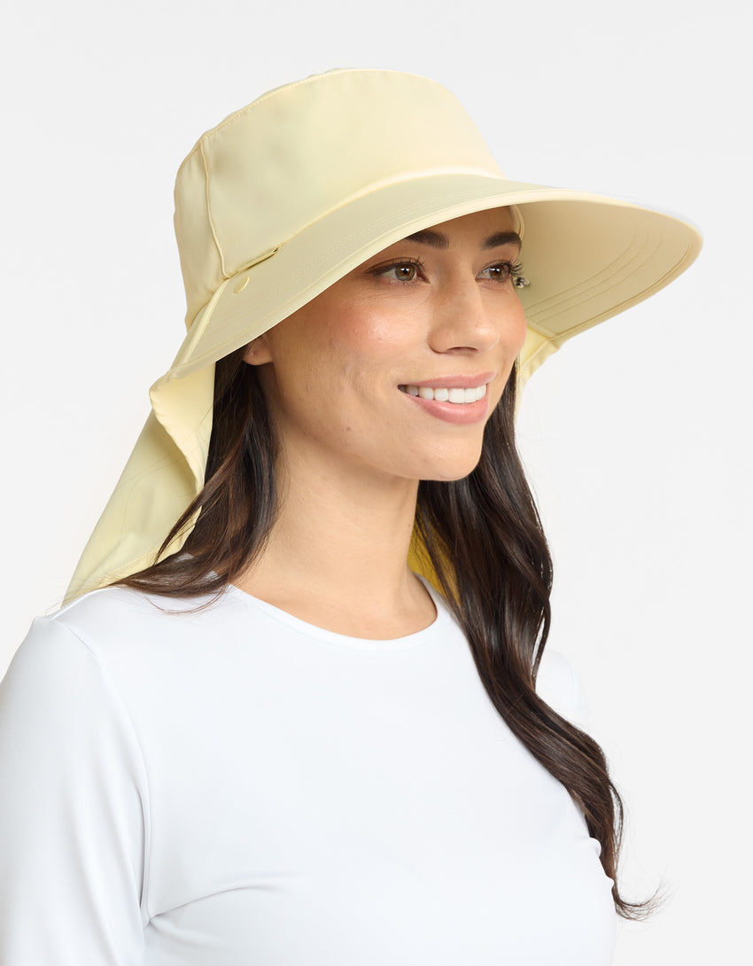 Ultimate Wide Brim Sun Hat with Face Protection UPF 50+ (Legionnaire Style) | Solbari UK