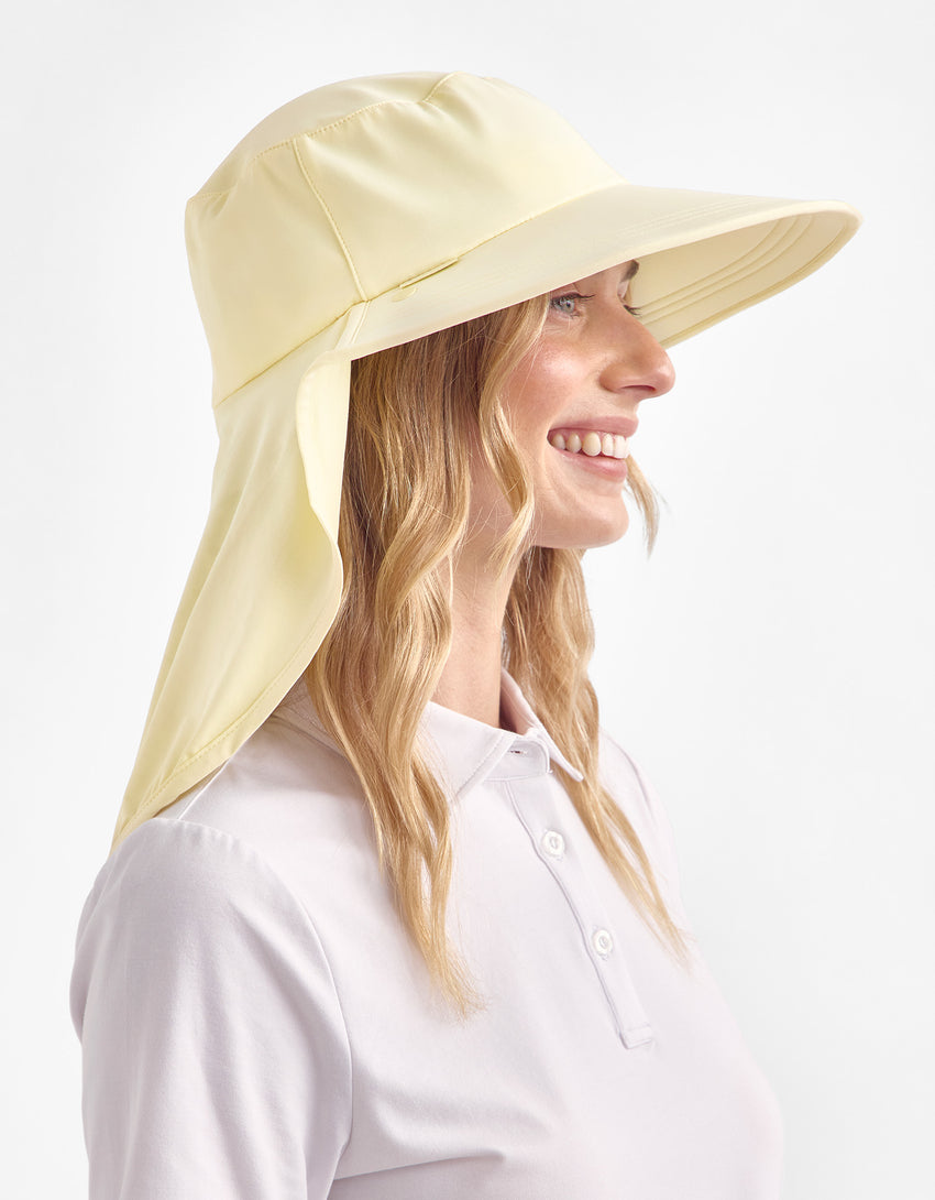 Ultimate Wide Brim Sun Hat with Face Protection UPF 50+ (Legionnaire Style) | Solbari UK