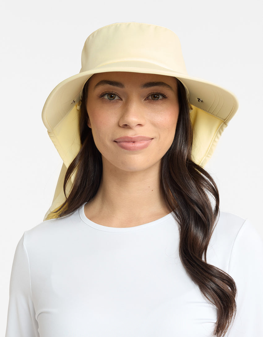 Ultimate Wide Brim Sun Hat with Face Protection UPF 50+ (Legionnaire Style) | Solbari UK