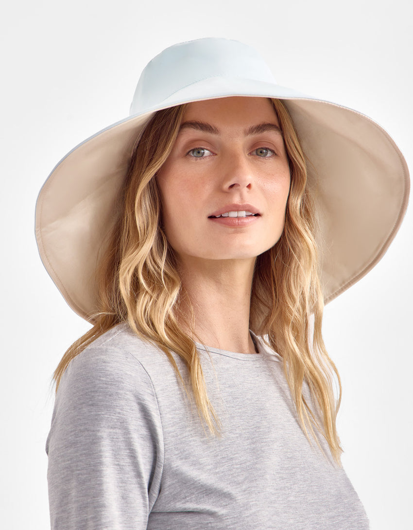 Women's Ultra Wide Brim Hat UPF 50+ | Solbari UK