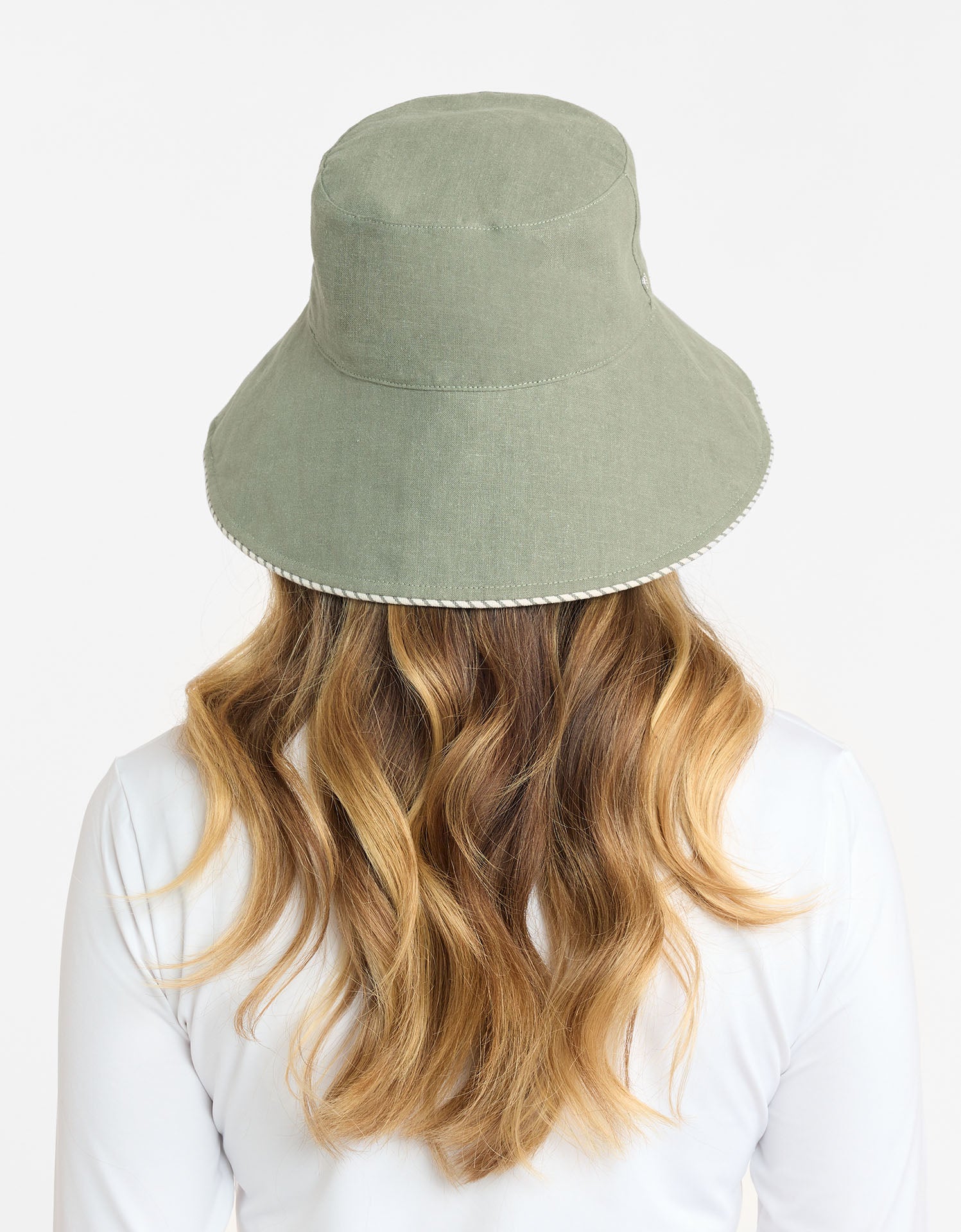 Linen hat on sale