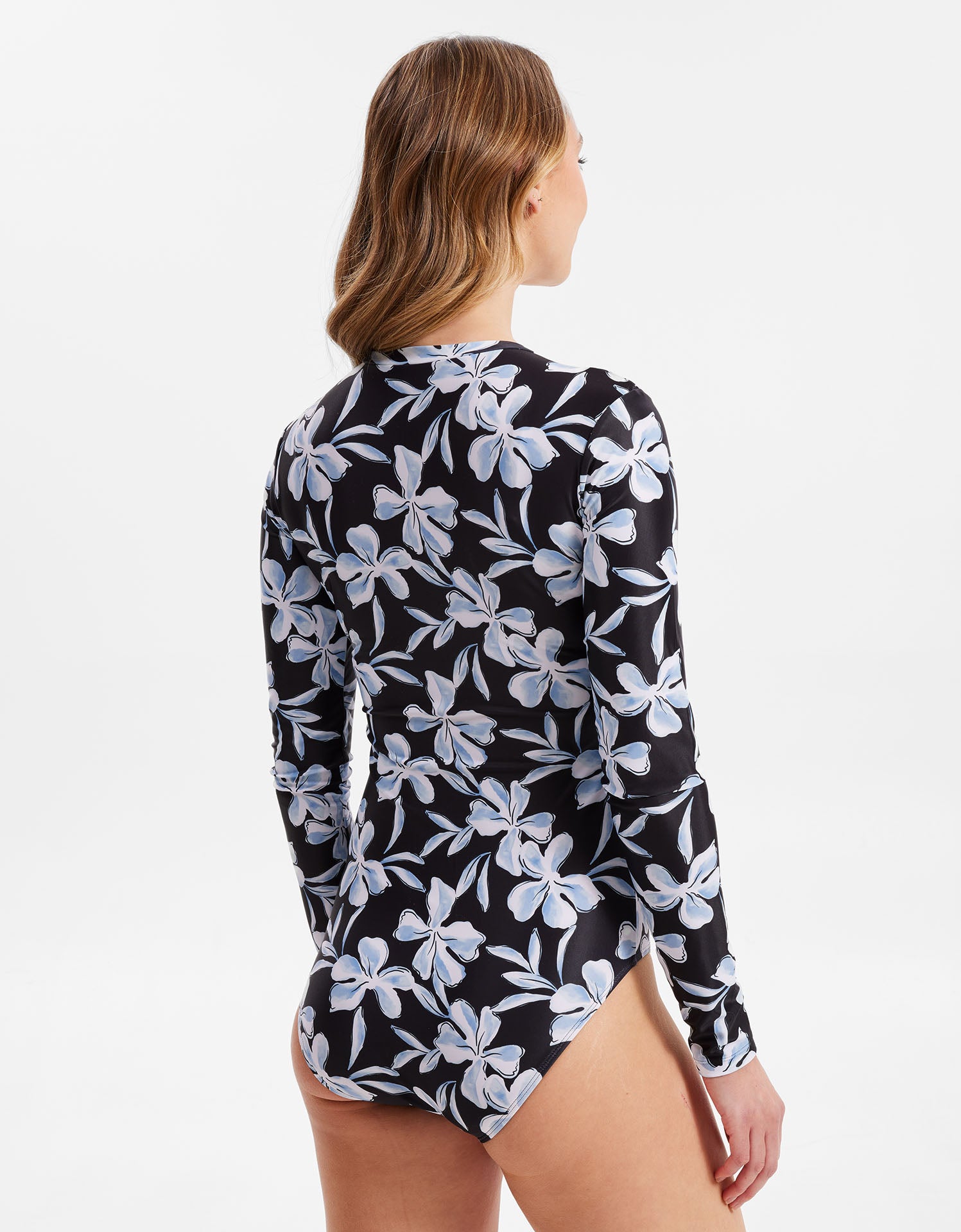 Long Sleeve Swimsuit UPF50+  UV Protective Swimwear for Women