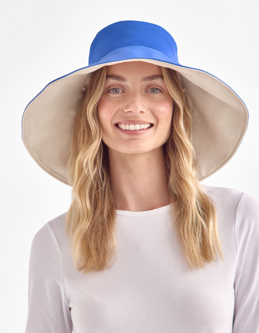 Women's Ultra Wide Brim Hat UPF 50+ | Solbari UK