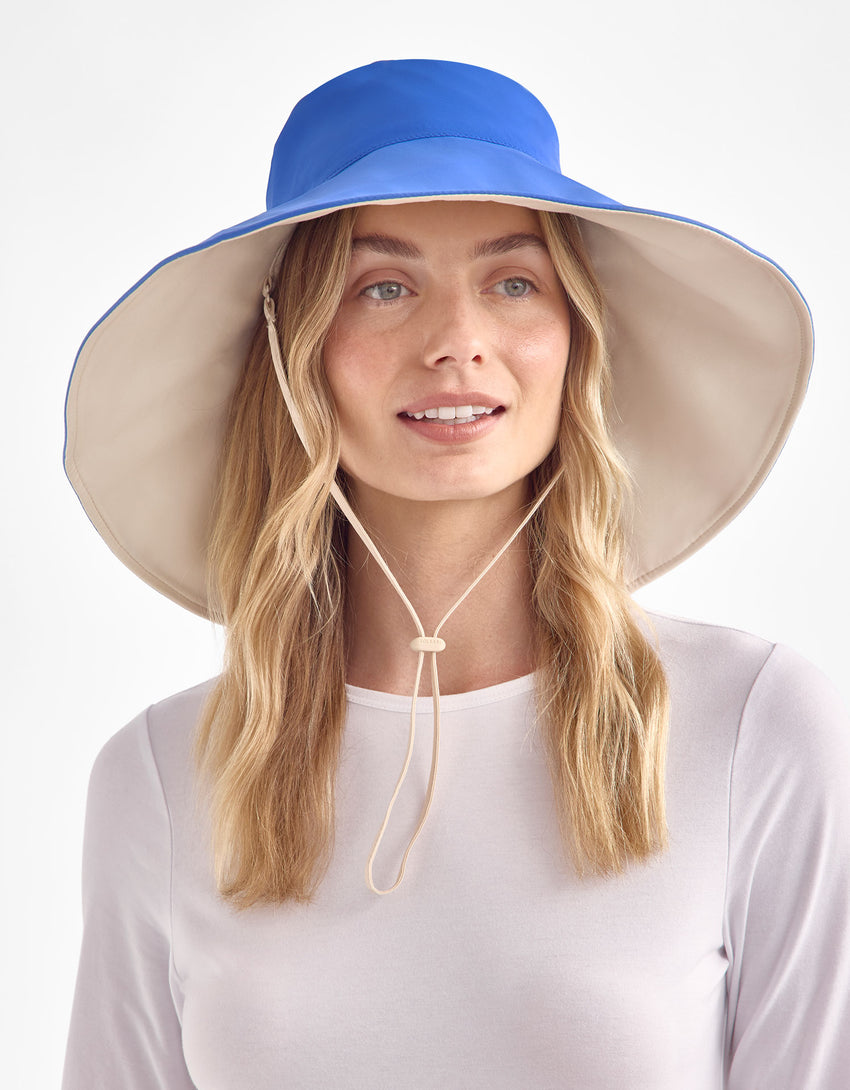 Women's Ultra Wide Brim Hat UPF 50+ | Solbari UK