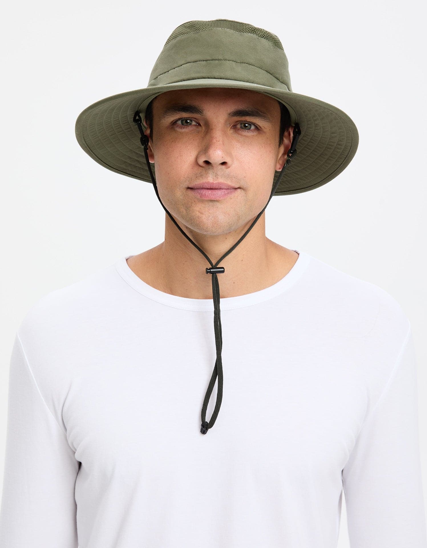 Everyday Broad Brim Sun Hat With Pocket for Men UPF 50 Sun Hat Solbari UK