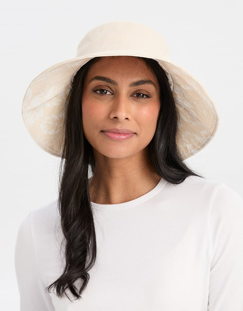 Wide Brim Tropical Sun Hat UPF 50+